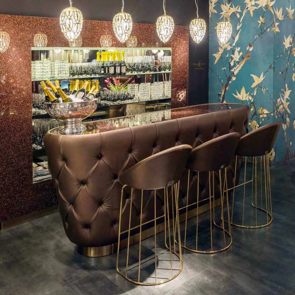 Stool bar modern 100% Made in Italy Dedo Viadurini