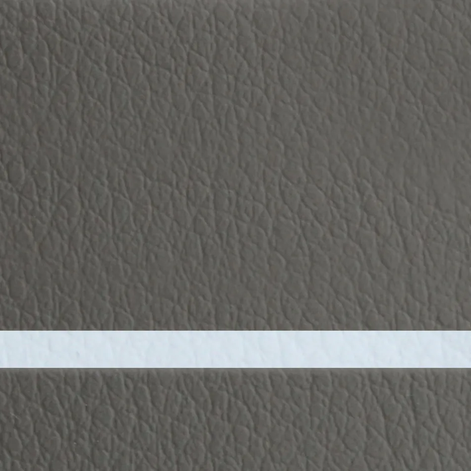 Karrocë kuzhine në lëkurë eko dhe çelik të kromuar Prodhuar në Itali - Nirvana Viadurini