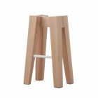 Stol i kuzhinës prej druri prej ahu të ngurtë me dizajn të lartë ose të ulët - Cirico Viadurini