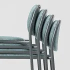 Karrocë Kuzhine në Pëlhurë dhe Metal Prodhuar në Itali 2 Copë - Sangria Viadurini