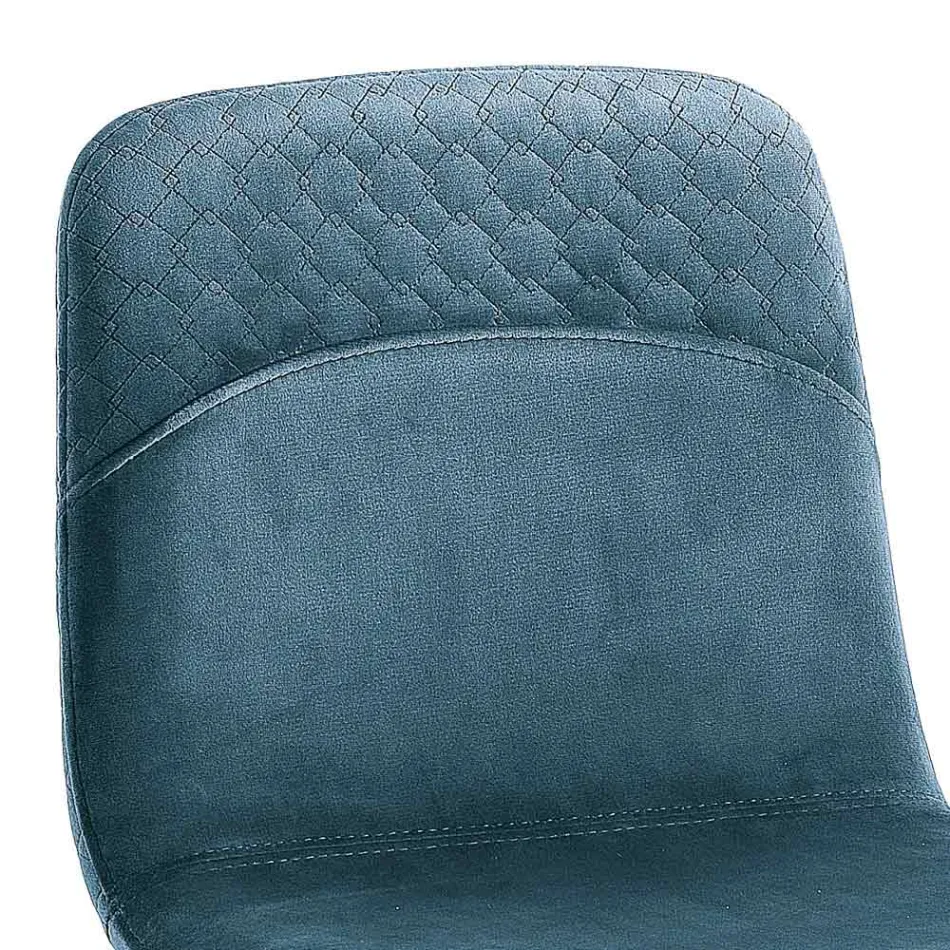 Karrocë kuzhine në Kadife me ngjyra Dizajn modern dhe elegant - Bizet Viadurini