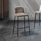 Karrocë kuzhine në Kadife me ngjyra Dizajn modern dhe elegant - Bizet Viadurini