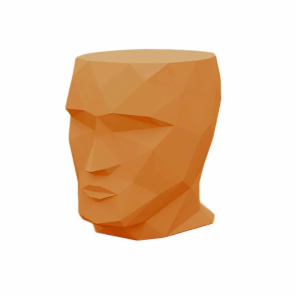 Stol i jashtëm në formën e një fytyre në një dizajn modern nga Adan nga Vondom Viadurini