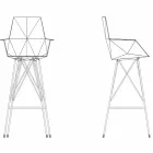 Jashtëqitje në natyrë Faz Vondom me krahë H 111 cm në polipropilen Viadurini