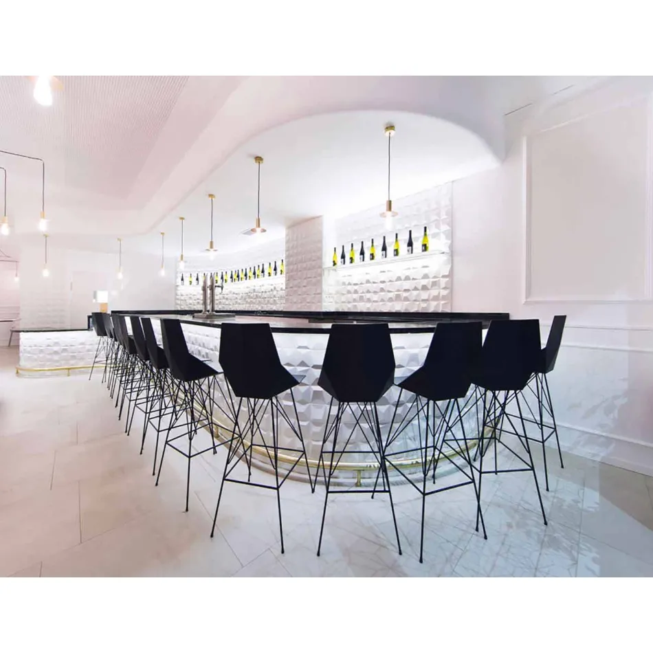 Jashtëqitje në natyrë Faz nga Vondom H 111 cm në polipropilen dhe çelik Viadurini