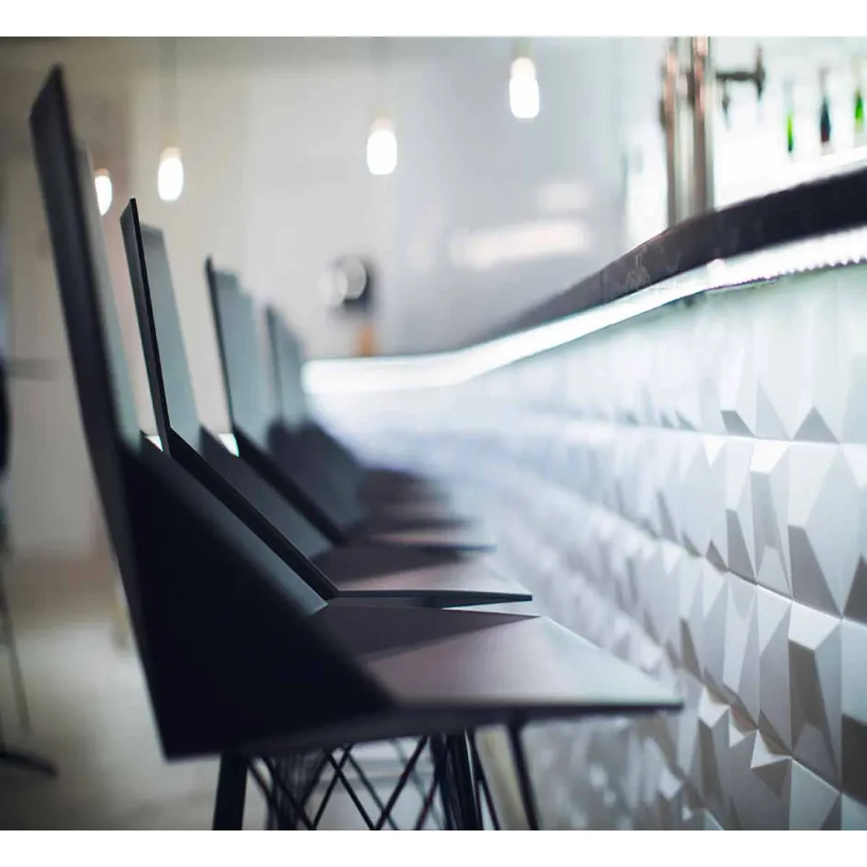 Jashtëqitje në natyrë Faz nga Vondom H 111 cm në polipropilen dhe çelik Viadurini