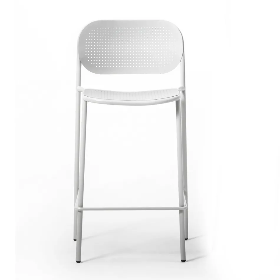 Karrige metalike e stivueshme në natyrë e prodhuar në Itali 2 copë - Synergy Viadurini