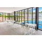 Jashtëqitje kopshtesh Vondom Spritz stackable H 97 cm në polipropilen Viadurini