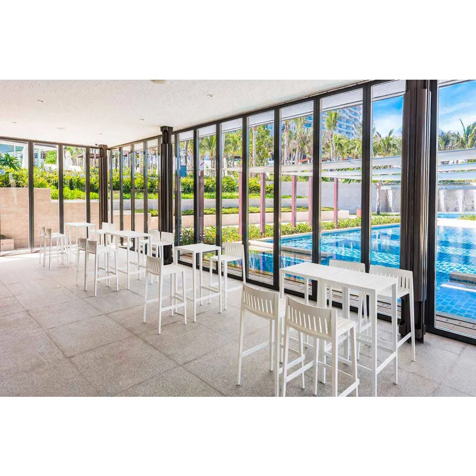 Jashtëqitje kopshtesh Vondom Spritz stackable H 97 cm në polipropilen Viadurini