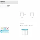 Karakteri kopsht i sistemit Varaschin në pëlhurë të veshur me susta dhe alumin Viadurini