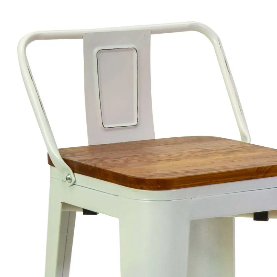 Karrige e brendshme dhe e jashtme prej hekuri dhe druri - Materiale shkrimi Viadurini