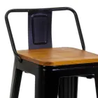 Karrige e brendshme dhe e jashtme prej hekuri dhe druri - Materiale shkrimi Viadurini