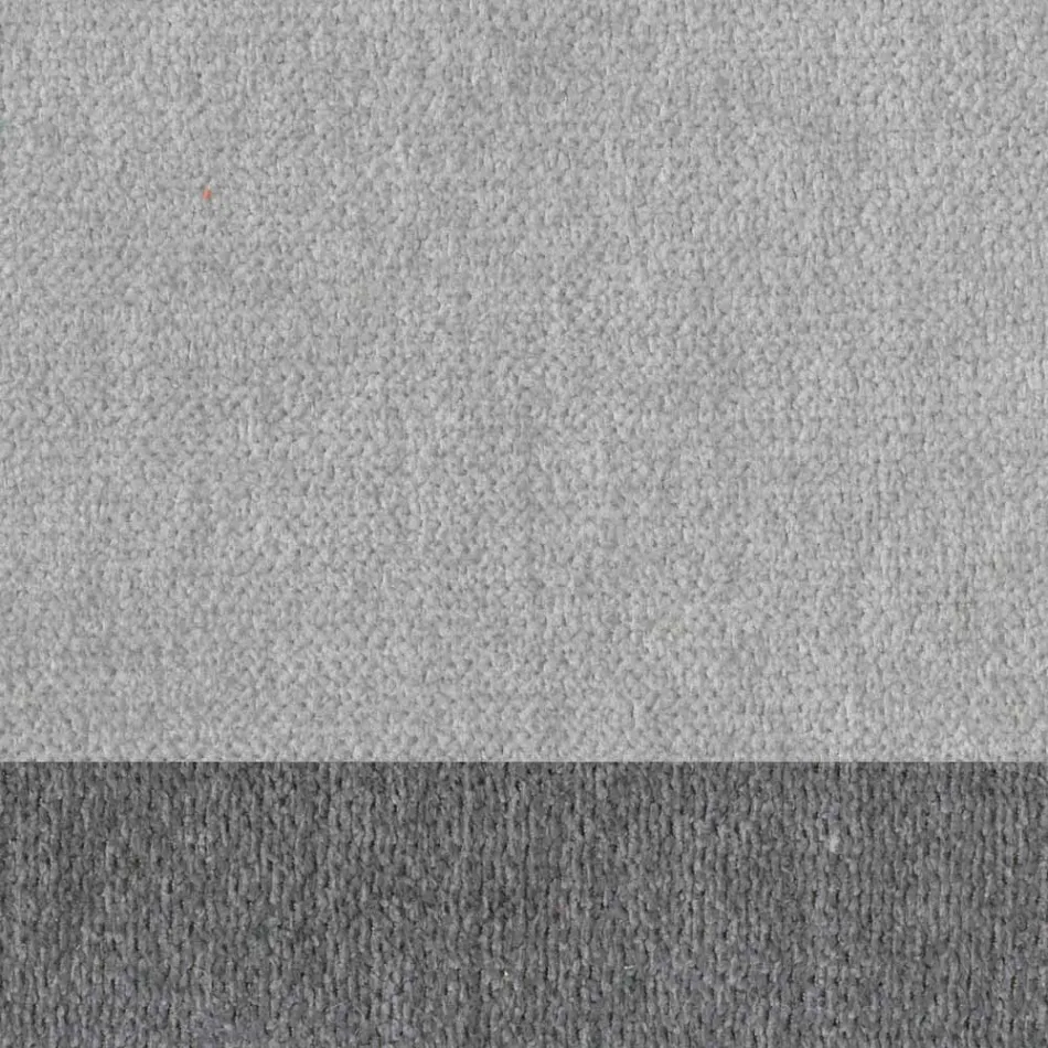 Dizajni i stolit të dhomës së ndenjes në pëlhurë me kufi dhe metal antracit - Scarat Viadurini