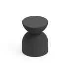 Karrocë e dhomës së ndenjes e punuar nga polietileni me ngjyra të ndryshme - Loopy Viadurini