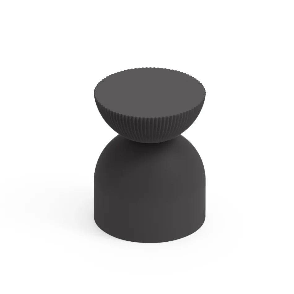 Karrocë e dhomës së ndenjes e punuar nga polietileni me ngjyra të ndryshme - Loopy Viadurini