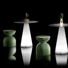 Karrocë e dhomës së ndenjes E bërë nga polietileni me ngjyra të ndryshme - Loopy Viadurini