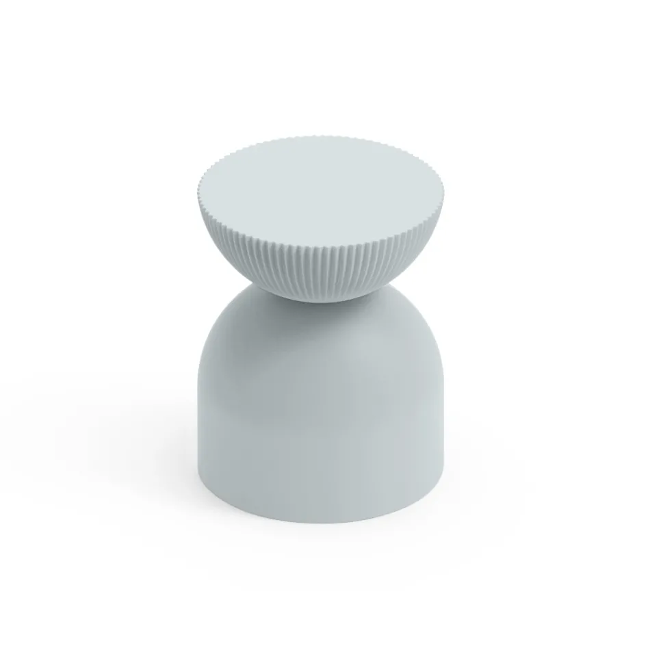 Karrocë e dhomës së ndenjes e punuar nga polietileni me ngjyra të ndryshme - Loopy Viadurini