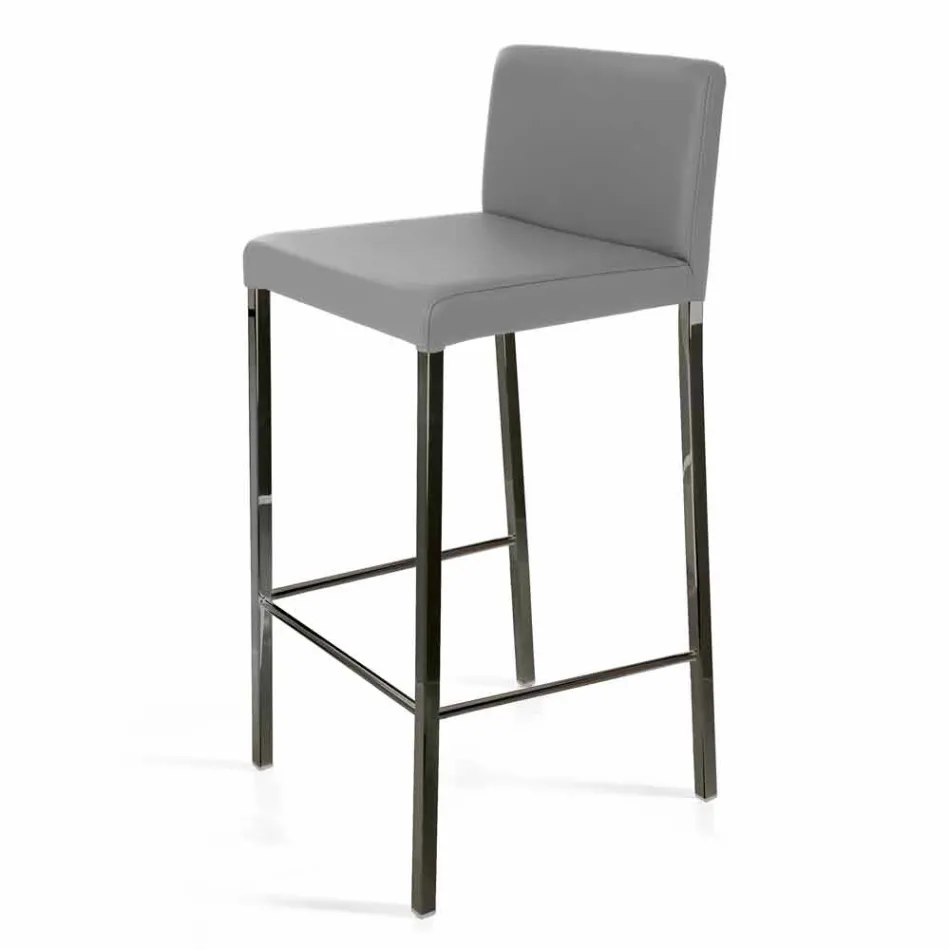 Stool me dizajn modern me Alwyn H 86 cm mbrapa, bërë në Itali Viadurini