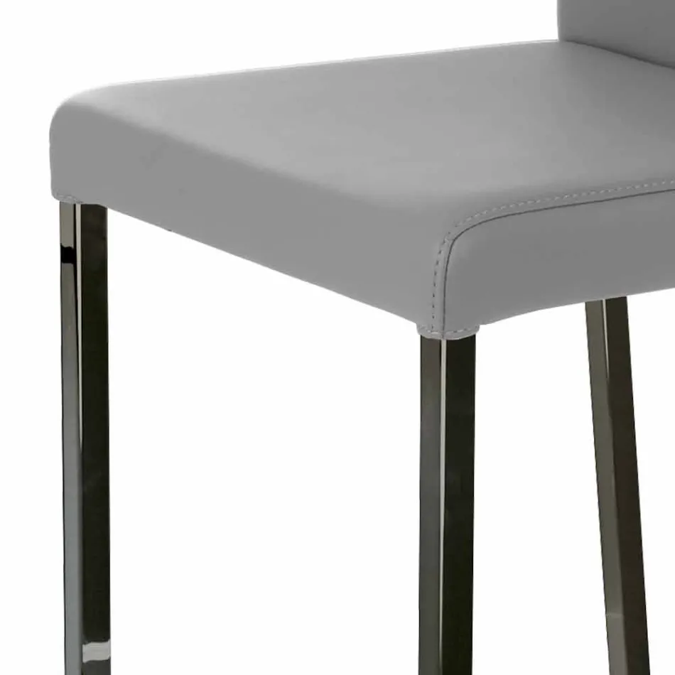 Stool me dizajn modern me Alwyn H 86 cm mbrapa, bërë në Itali Viadurini