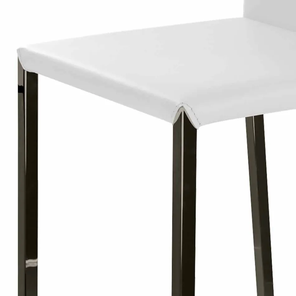 Stool me dizajn modern me Alwyn H 86 cm mbrapa, bërë në Itali Viadurini