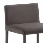 Stool me dizajn modern me Alwyn H 86 cm mbrapa, bërë në Itali Viadurini