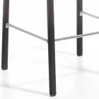 Stool me dizajn modern me Alwyn H 86 cm mbrapa, bërë në Itali Viadurini