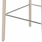 Stool me dizajn modern me Alwyn H 86 cm mbrapa, bërë në Itali Viadurini