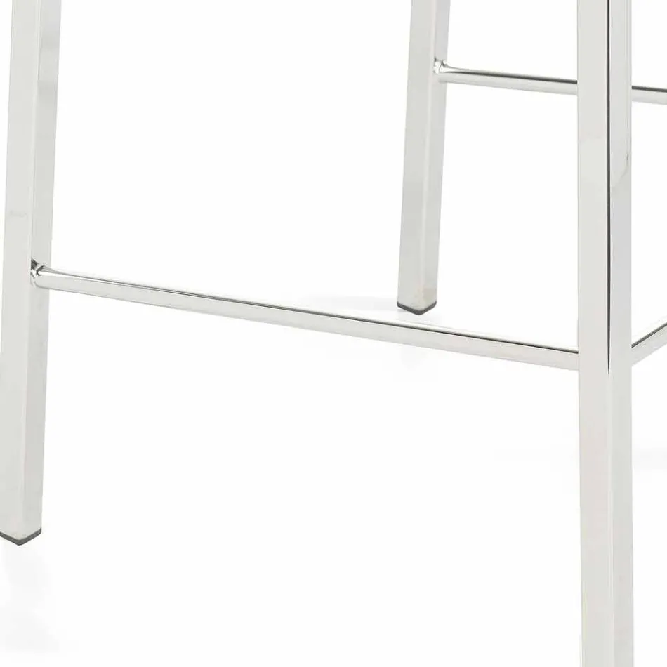 Stool me dizajn modern me Alwyn H 86 cm mbrapa, bërë në Itali Viadurini