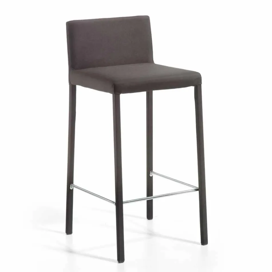 Stool me dizajn modern me Alwyn H 86 cm mbrapa, bërë në Itali Viadurini