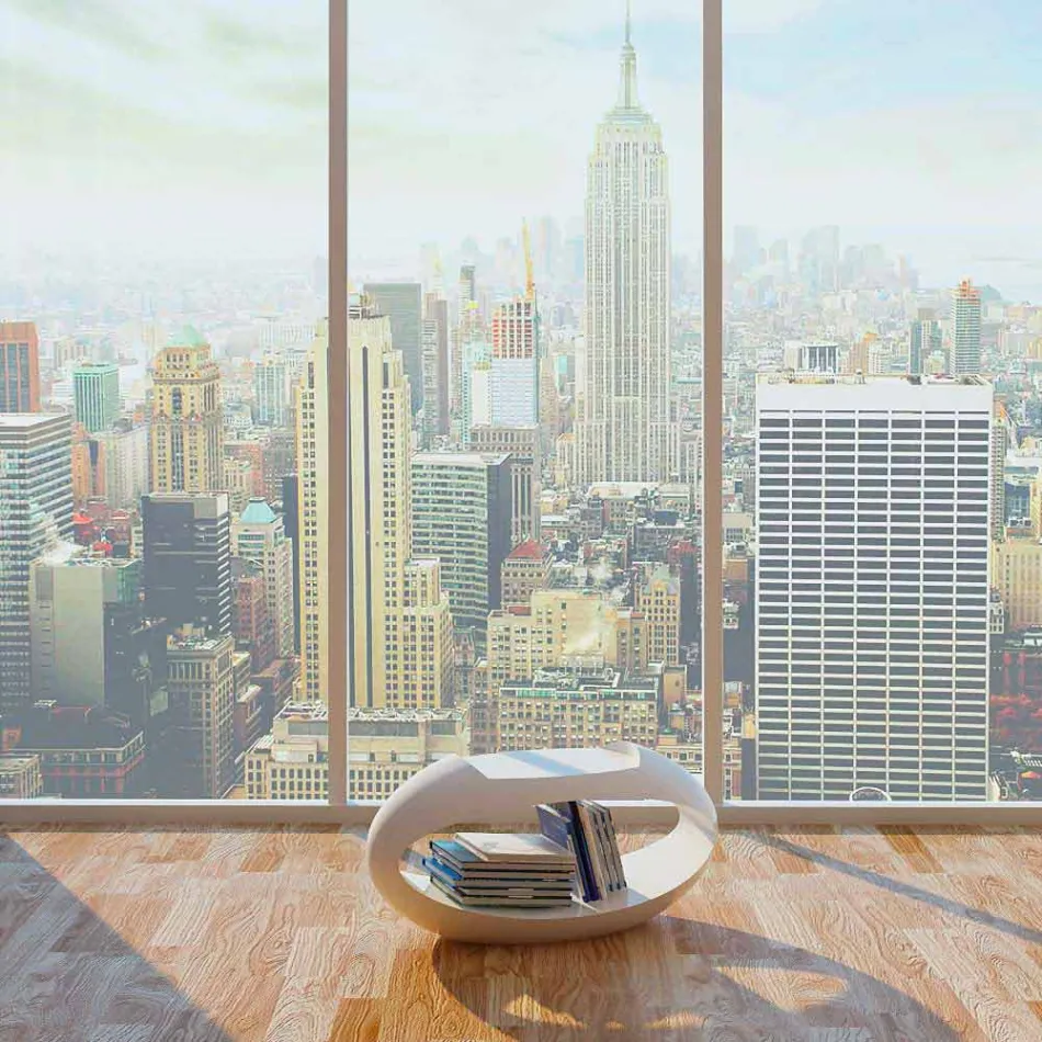 stool projektimi me bibliotekën e integruar Ellix të bërë në Itali Viadurini