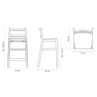 Karrige luksoze në ahu të fortë me sedilje prej pëlhure Prodhuar në Itali - Nora Viadurini