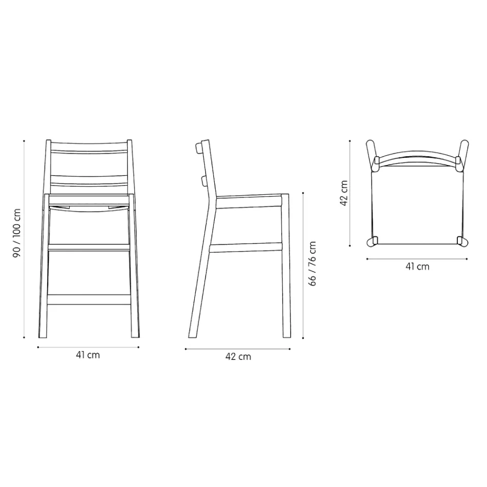 Karrige luksoze në ahu të fortë me sedilje prej pëlhure Prodhuar në Itali - Nora Viadurini