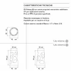 Jashtëqitje e jashtme ose e Brendshme Stackable Bardhë ose e Zezë 2 Copë - Liria nga Myyour Viadurini