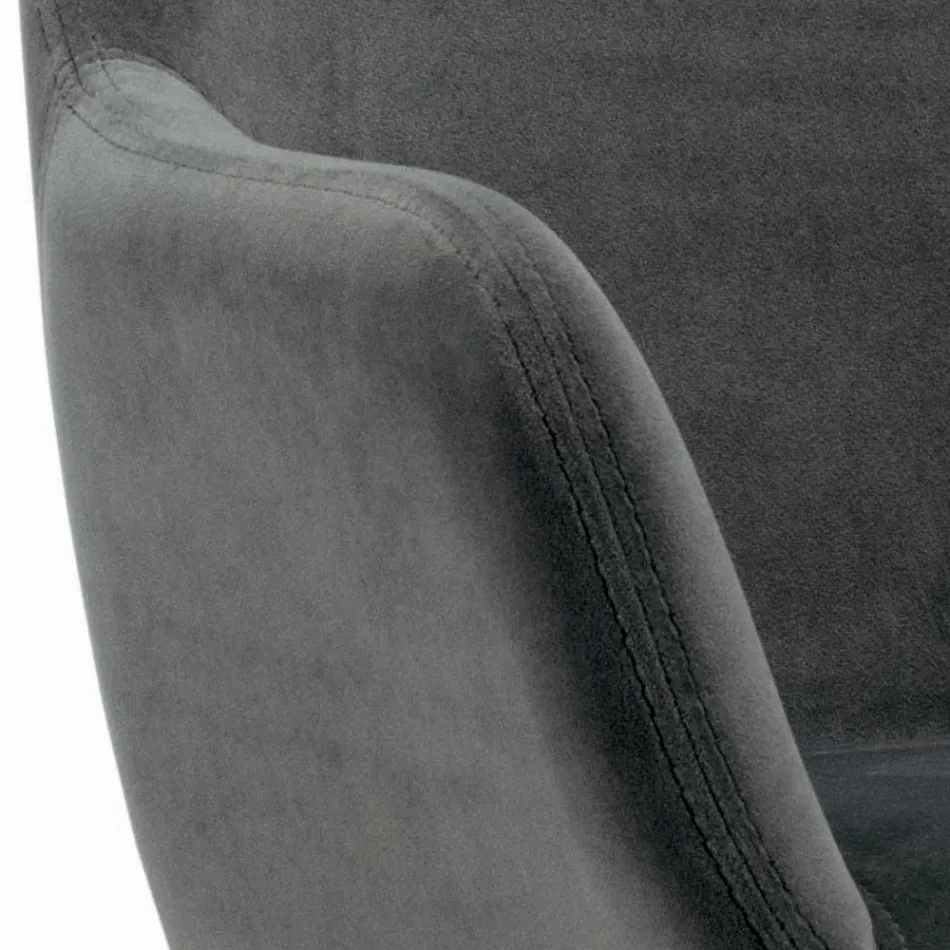 Karrige fikse me sedilje të veshur me susta dhe bazë çeliku Prodhuar në Itali - Arona Viadurini