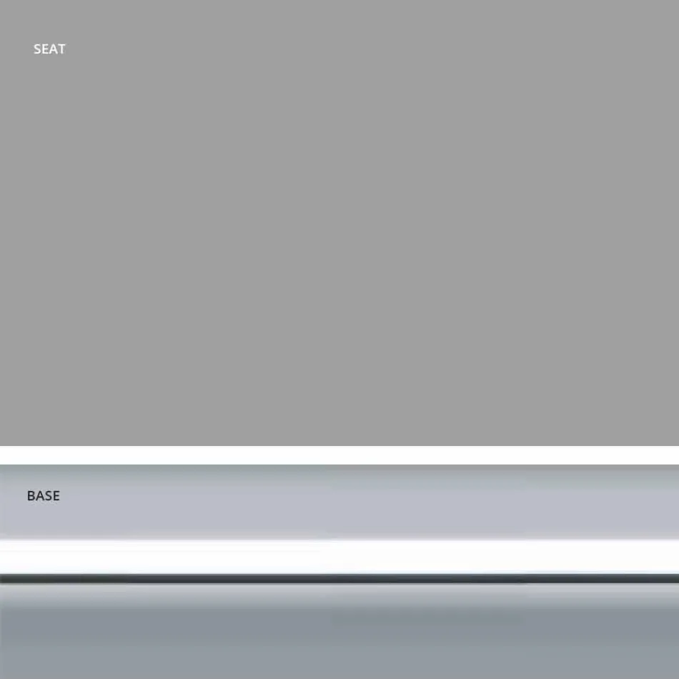 Stool fiks lëkure Faux, Dizajn modern H 65 cm - Alina Viadurini