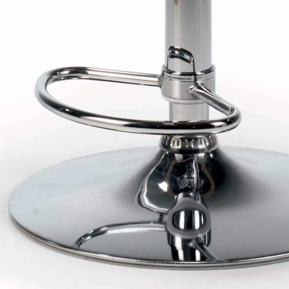 Karrocë rrotulluese me sedilje kadife dhe bazë çeliku Prodhuar në Itali - Adria Viadurini