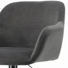 Karrige rrotulluese me sedilje të veshur me susta dhe bazë çeliku Prodhuar në Itali - Arona Viadurini