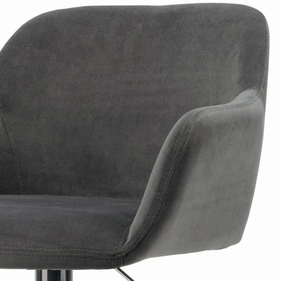 Karrige rrotulluese me sedilje të veshur me susta dhe bazë çeliku Prodhuar në Itali - Arona Viadurini