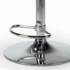 Karrige rrotulluese me sedilje të veshur me susta dhe bazë çeliku Prodhuar në Itali - Arona Viadurini