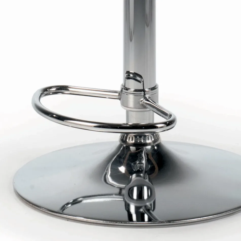 Karrige rrotulluese me sedilje të veshur me susta dhe bazë çeliku Prodhuar në Itali - Arona Viadurini