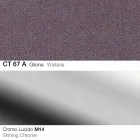 Stol i kthyeshëm në pëlhurë dhe çelik me ngritës të gazit prodhuar në Itali - Marchesi Viadurini