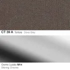 Stol i kthyeshëm në pëlhurë dhe çelik me ngritës të gazit prodhuar në Itali - Marchesi Viadurini