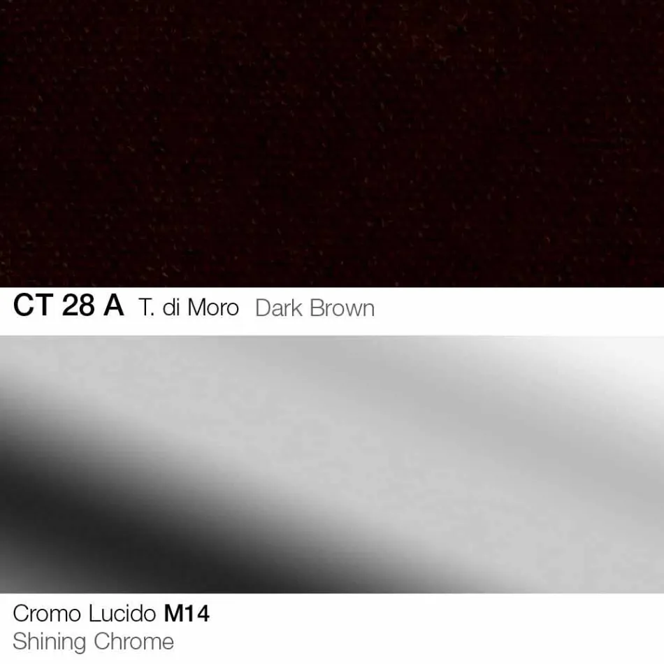 Stol i kthyeshëm në pëlhurë dhe çelik me ngritës të gazit prodhuar në Itali - Marchesi Viadurini