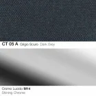 Stol i kthyeshëm në pëlhurë dhe çelik me ngritës të gazit prodhuar në Itali - Marchesi Viadurini