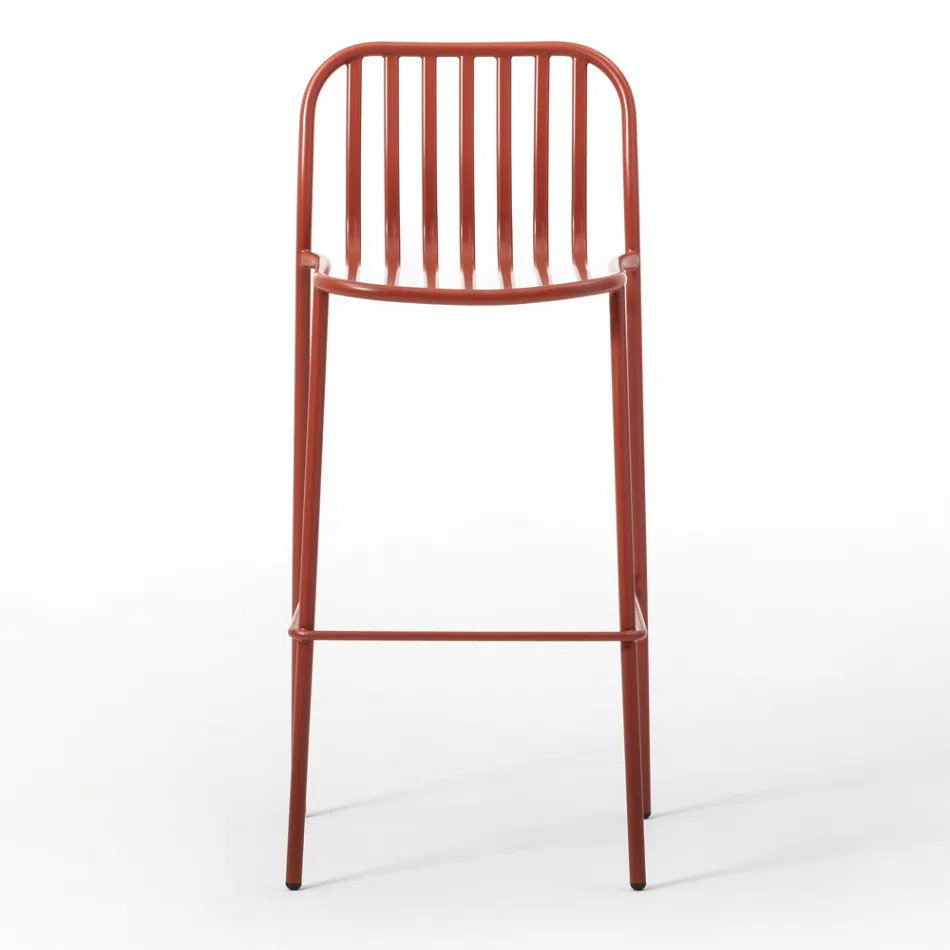 Stolisje metalike e jashtme e montuar e prodhuar në Itali 2 copë - thjesht Viadurini