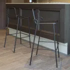 Karrige e stivueshme në natyrë në Metal Prodhuar në Itali 2 Copë - Vikas Viadurini