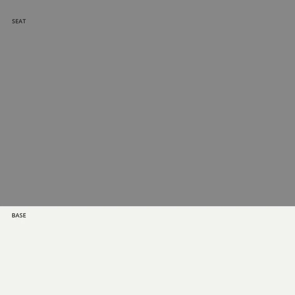 Stool i qëndrueshëm në metal dhe polipropileni i bërë në Itali, 2 copë - Charla Viadurini