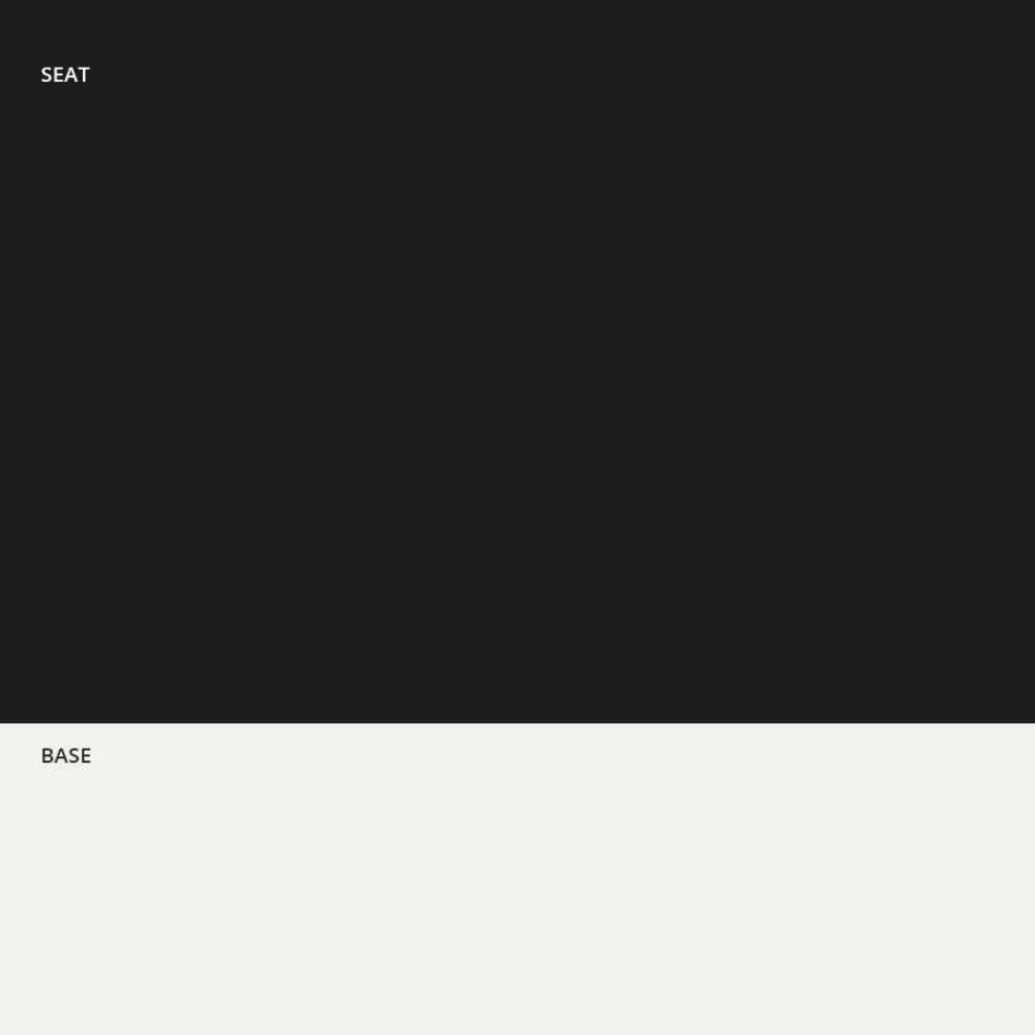 Stool i qëndrueshëm në metal dhe polipropileni i bërë në Itali, 2 copë - Charla Viadurini