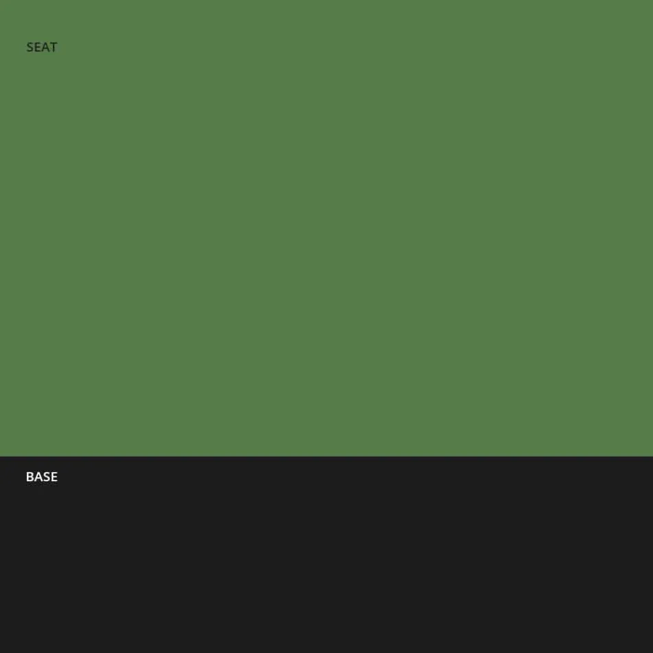 Stool i qëndrueshëm në metal dhe polipropileni i bërë në Itali, 2 copë - Charla Viadurini