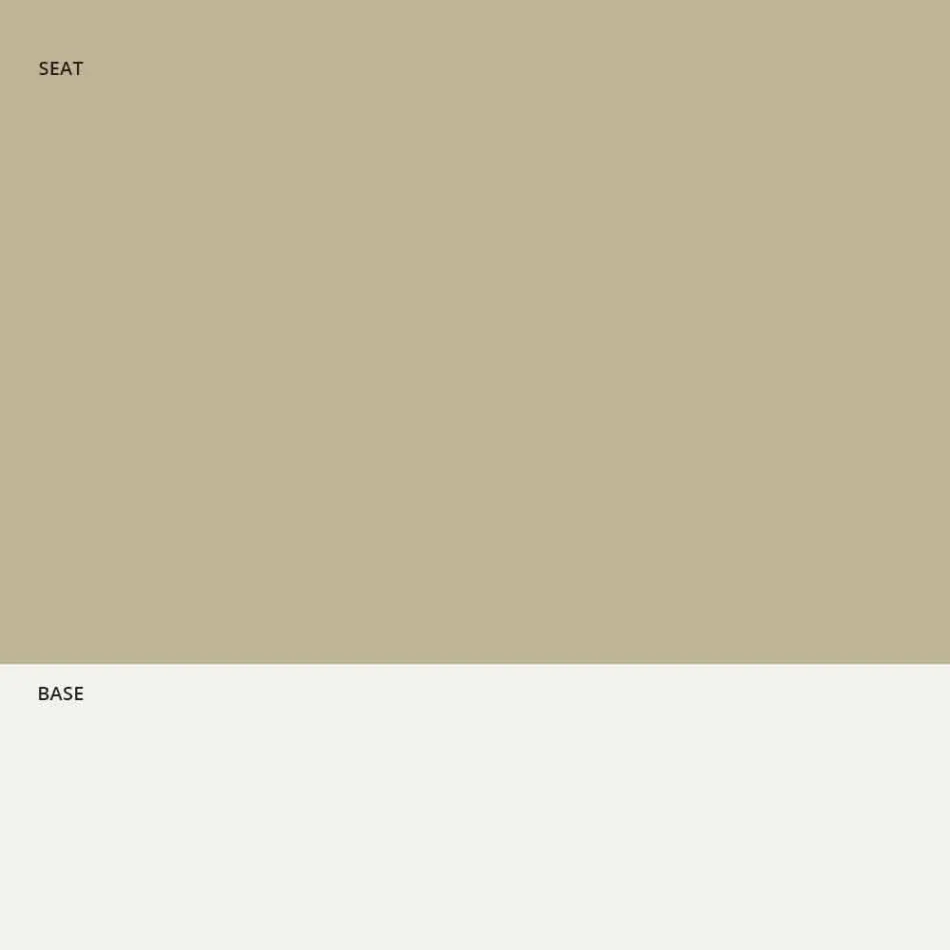 Stool i qëndrueshëm në metal dhe polipropileni i bërë në Itali, 2 copë - Charla Viadurini